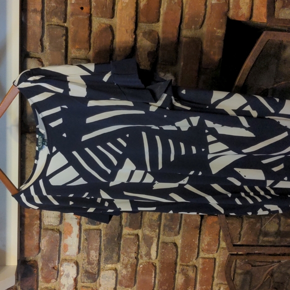 Ralph Lauren geometric print dress - Picture 3 of 3